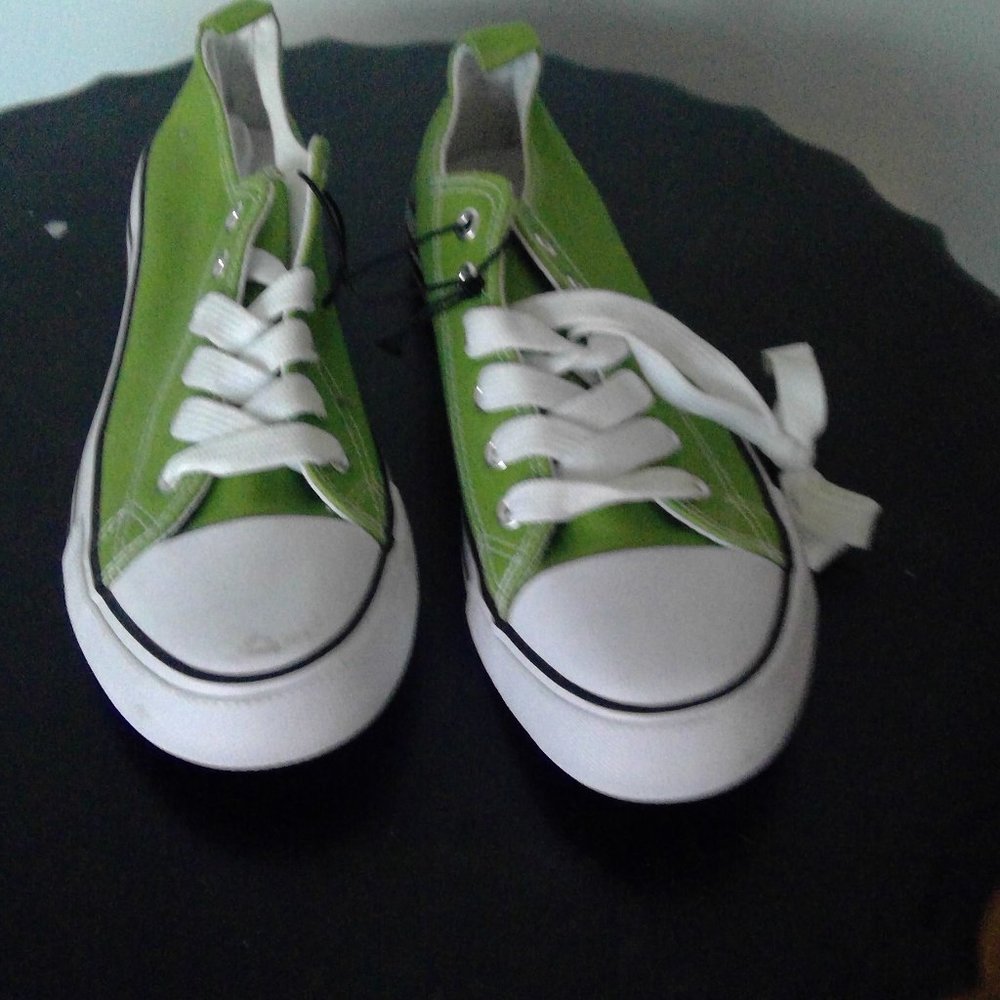 COPY - Green Sneakers Size 9